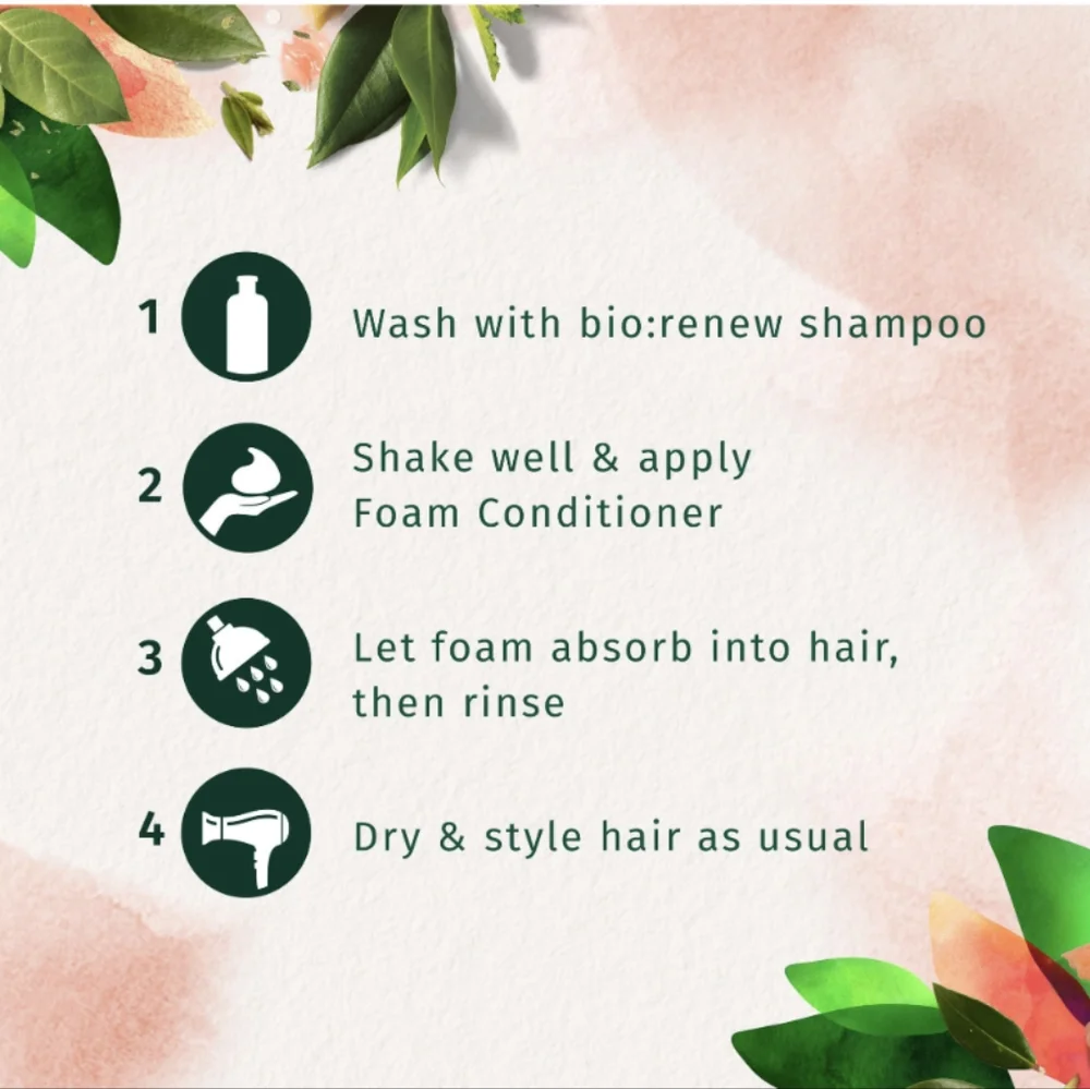 NEW Herbal Essences White Grapefruit & Mosa Mint In The Shower Foam Conditioner